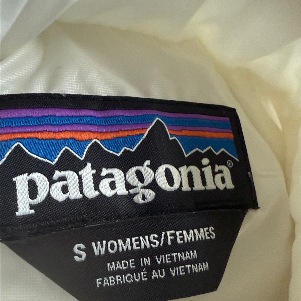 Patagonia Nano Puffer Vest STY8424 White Womens Sz S - Picture 3 of 5